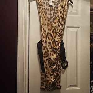 Body Central leopard print dress